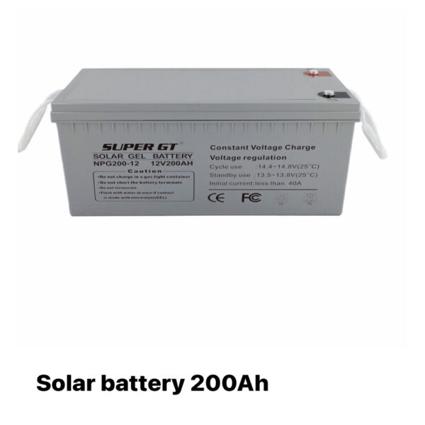 BATTERIE SOLAIRE 200AH